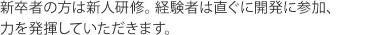 弊社は、要件定義から運用まで色々な作業を行いますが、プログラミングを会社の主軸と考えています。